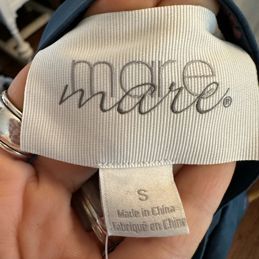 Mare Mare Elegant Blue Puff Sleeve Top - Picture 5 of 5